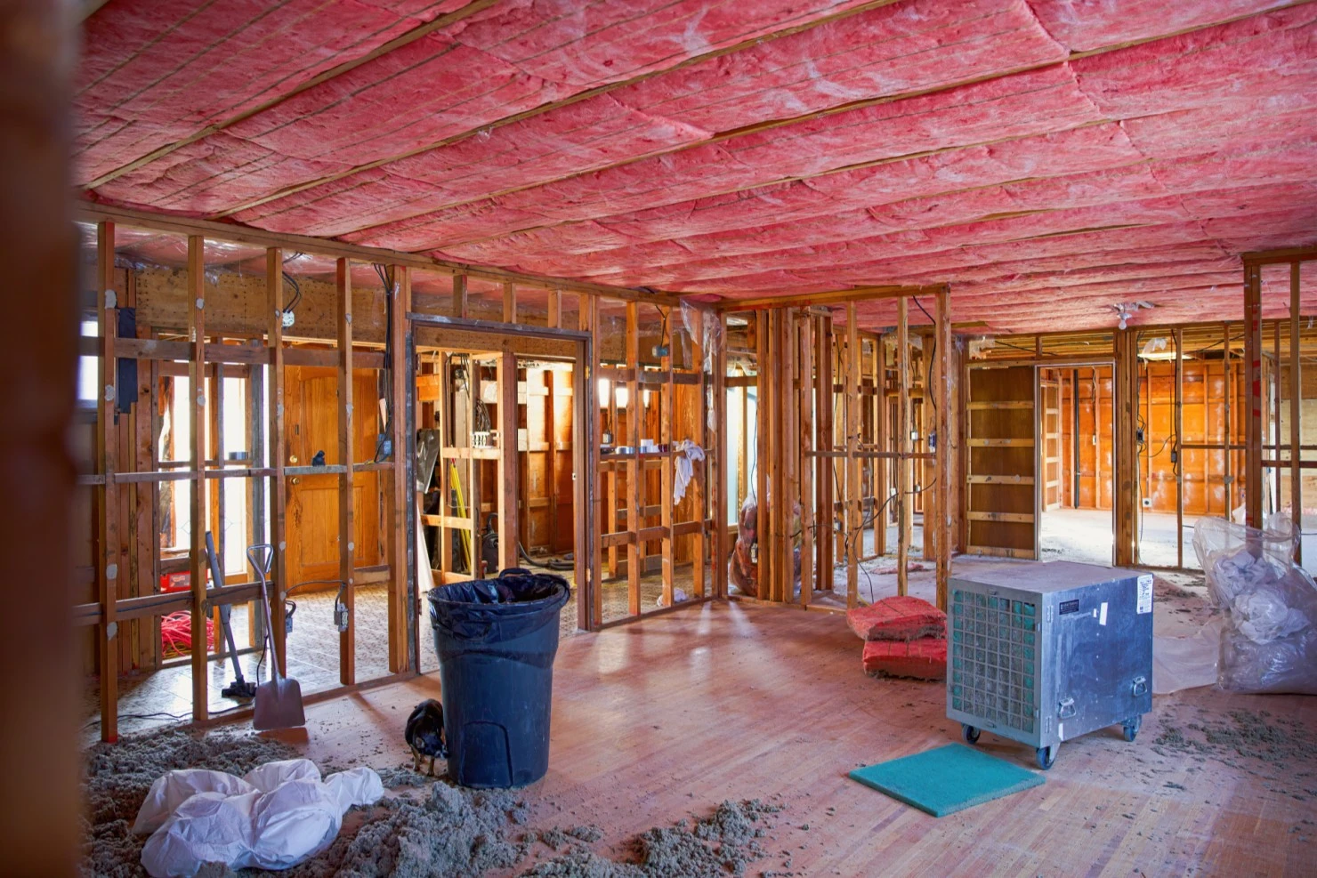 Total House insulation installation